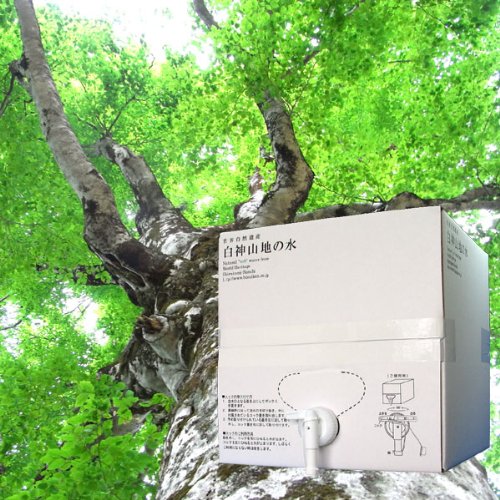Amazon.co.jp: 白神山地の水「超軟水」20Lボックス【硬度0.2mg/L